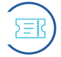Free contact lens trial voucher icon