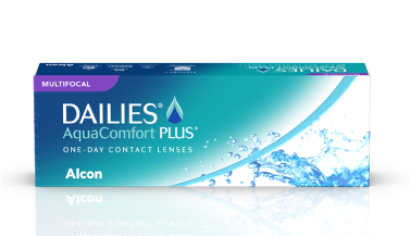 DAILIES® AQUACOMFORT PLUS® MULTIFOCAL contact lenses