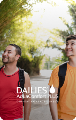 DAILIES® AquaComfort Plus® free contact lens trial
