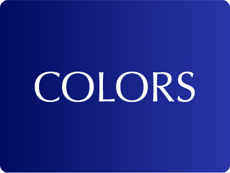 COLORS logo on blue backgorund