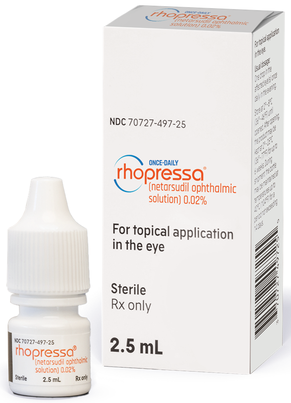 Rhopressa Box with bottle to the left