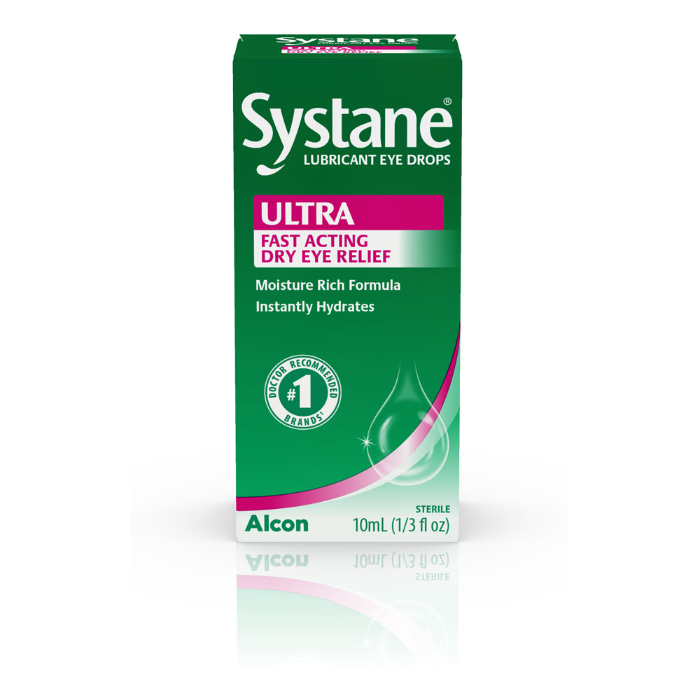 Systane Ultra Lubricant Eye Drops box