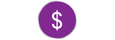 Icon of dollar sign