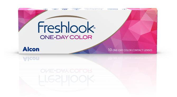 Freshlook ONE DAY COLOR packshot