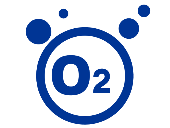 Blue O2 icon
