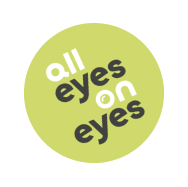 Green circles with text