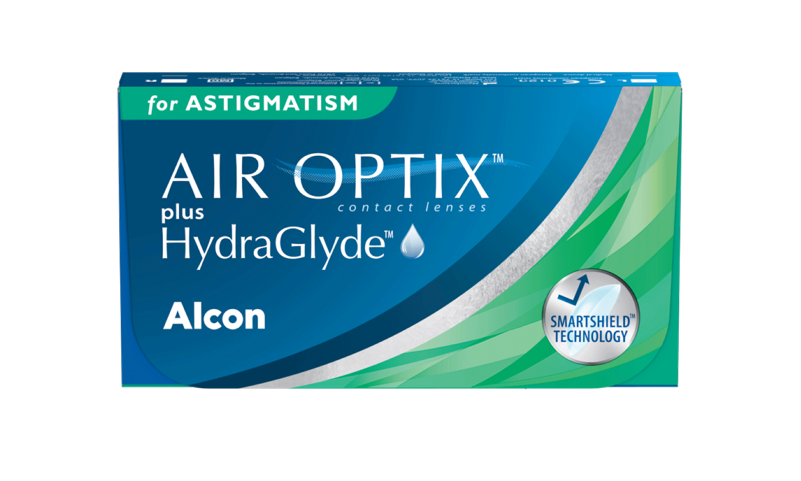 AIR OPTIX PLUS HYDRAGLYDE FOR ASTIGMATISM packshot