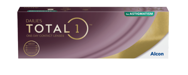 DAILIES TOTAL1 for astigmatism packshot