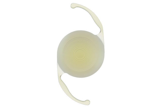 An image of the AcrySof IQ PanOptix IOL.